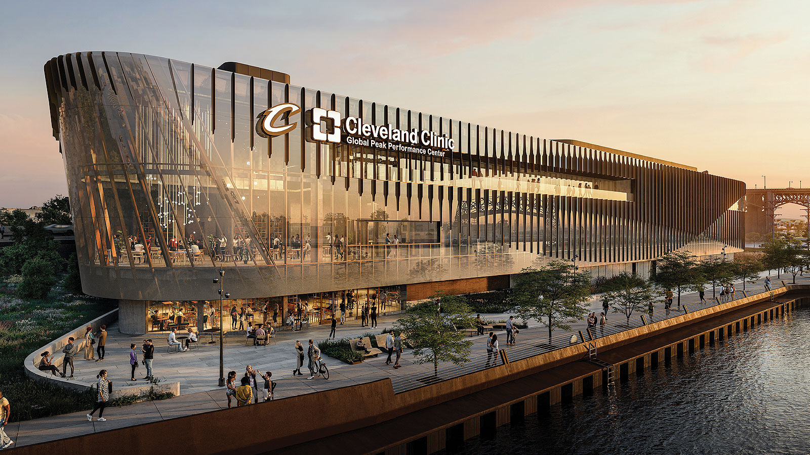 Global Peak Performance Center Exterior Rendering